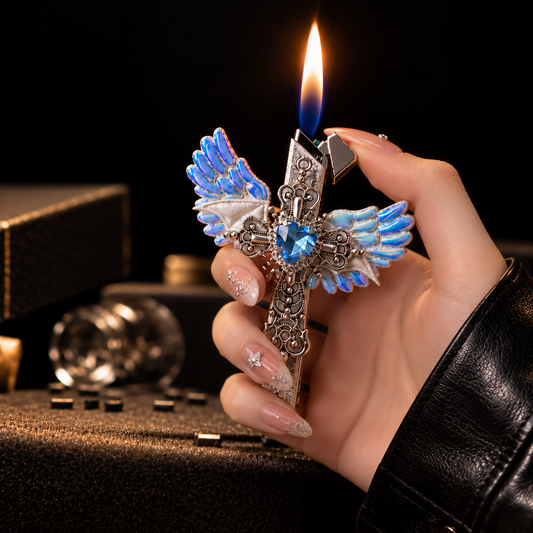 Angel Wings Metal Lighter