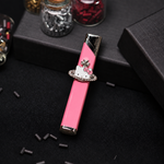 Rhinestone Mirror-Finish Case & Lighter Set (gift box)