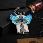 Handcrafted Angel Wing Windproof Lighter
