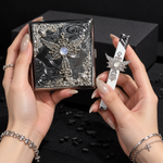 Royal Winged Cross Case & Lighter Set